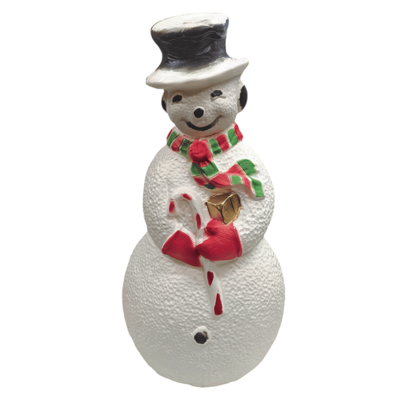 Lighted Blow-Mold Snowman - 40 Inches