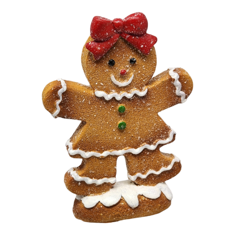 Gingerbread Cookie Figurine - Girl