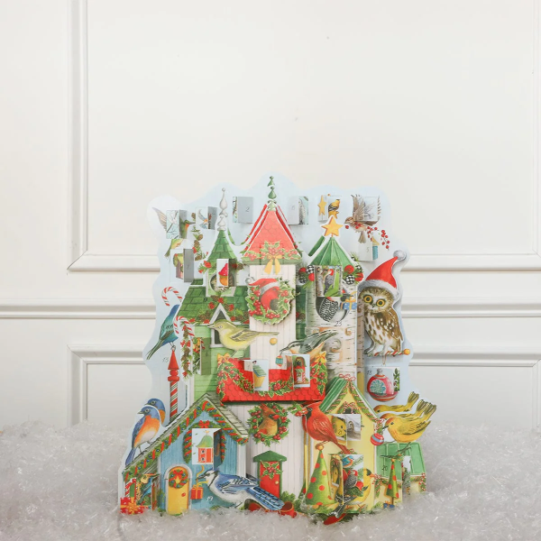 Christmas Birdhouse Christmas 3D Advent Calendar