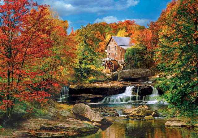 Glade Creek Grist Mill - 2000 Piece Puzzle