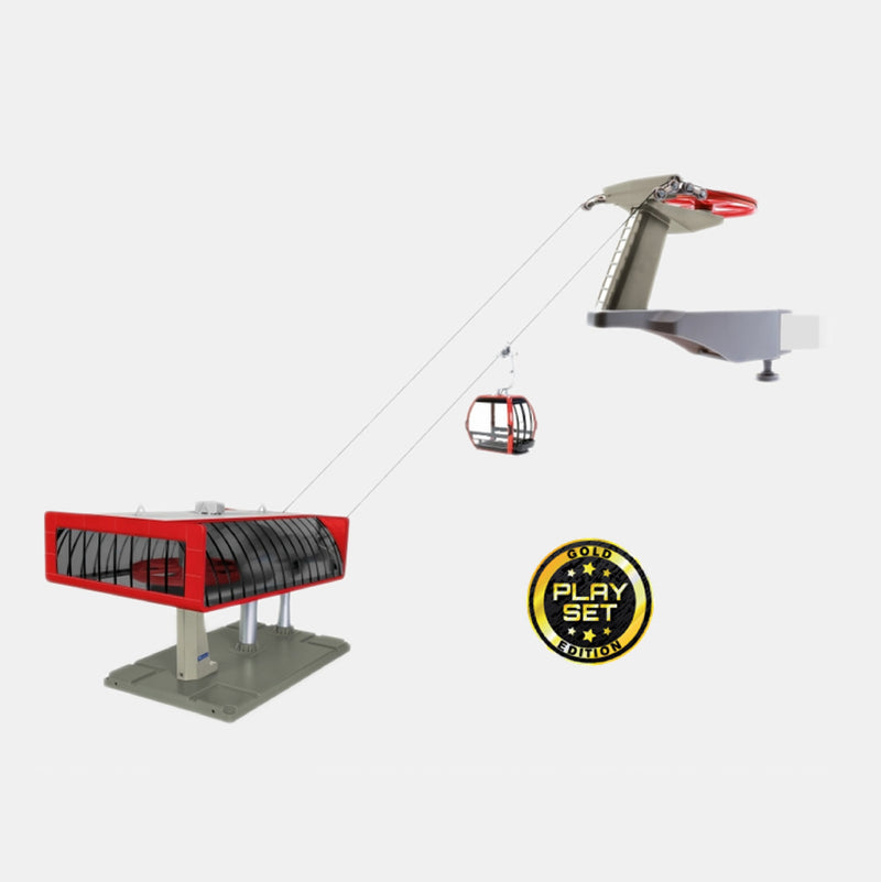 Jägerndorfer Ski Lift D-Line Luxe Red 1:32