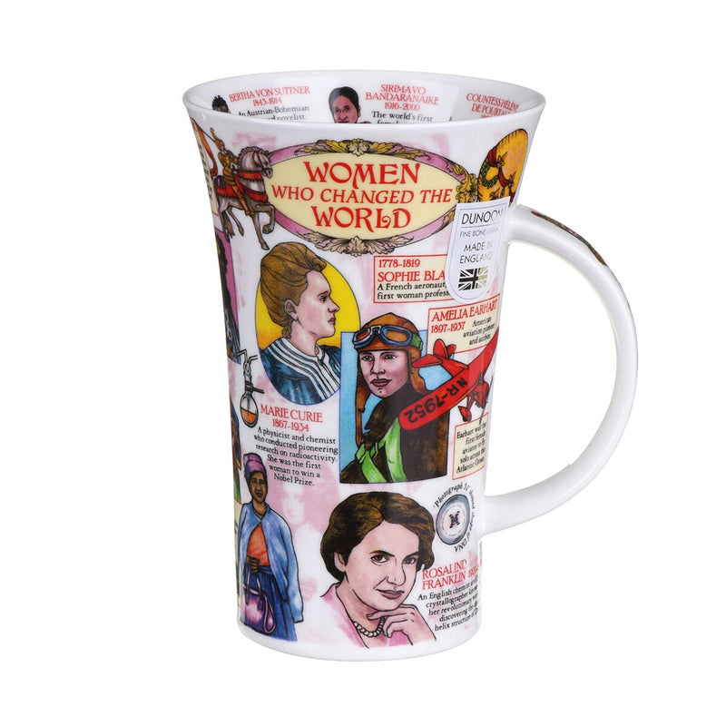 Women Who Changed The World Fine Bone China Mug Glencoe Style By Dunoon