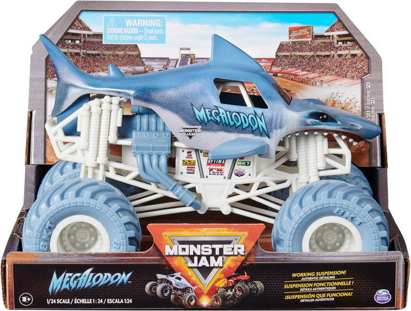 Monster Jam 1:24 Scale Monster Truck - Megalondon