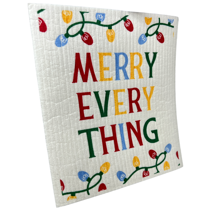 Swedish Dish Cloth - Merry Everything