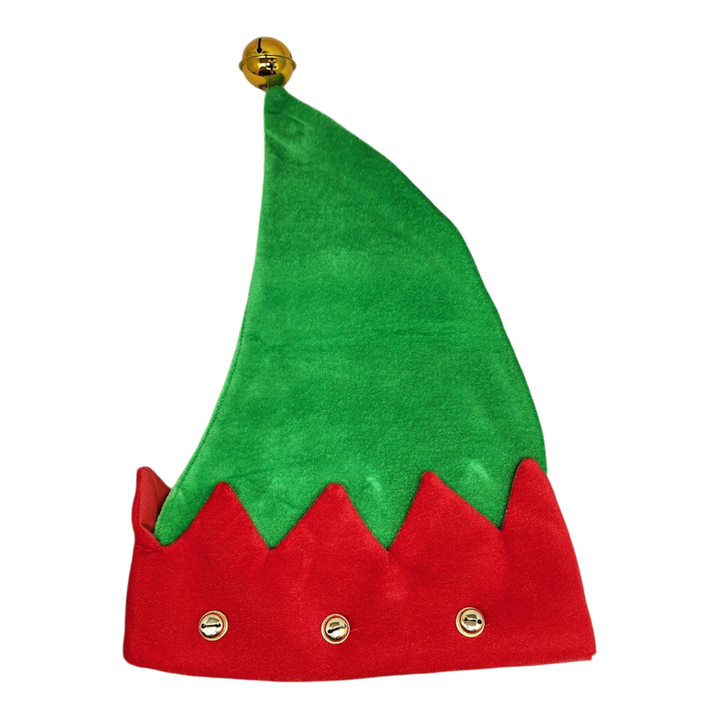 Jingle Bell Adult Elf Hat