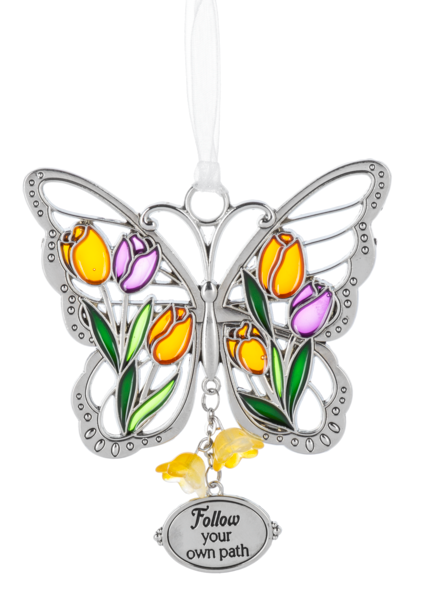 Butterfly Kisses Ornament -