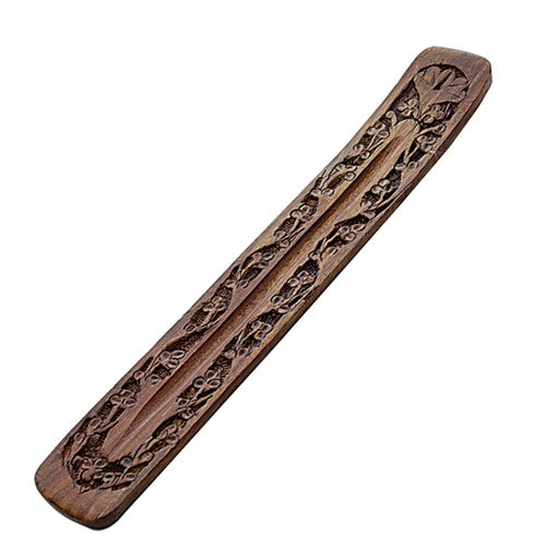 Incense Boat - Deep Carved