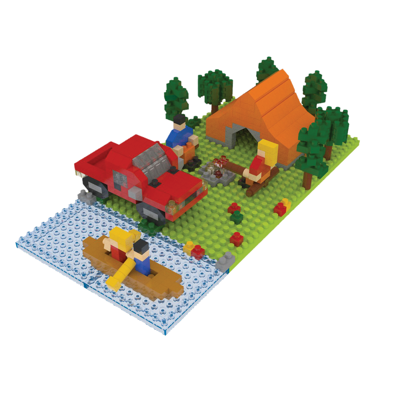 Mini Building Blocks - Camping