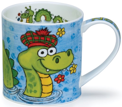 Nessie Fine Bone China Mug Ornkey Style By Dunoon