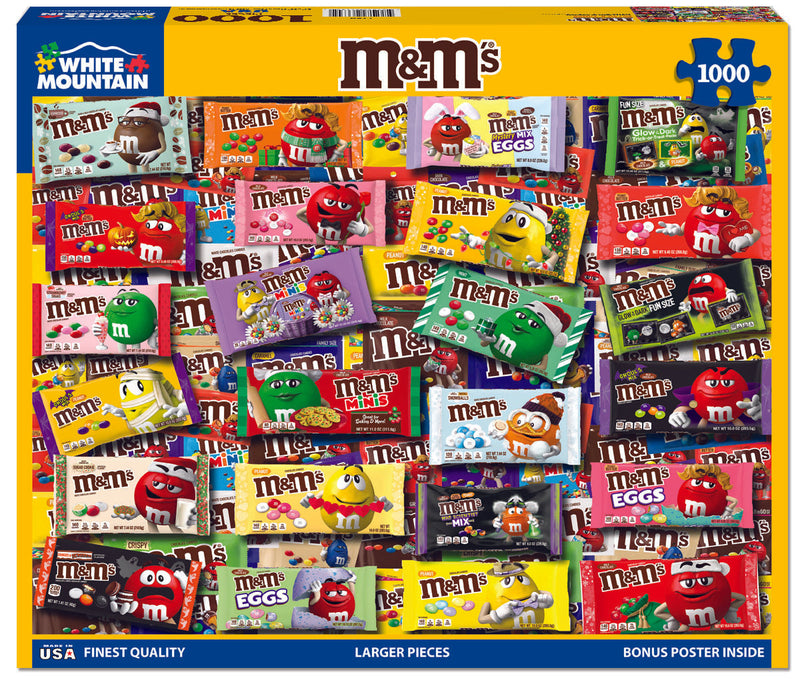 M&M's  - 1000 Piece Jigsaw Puzzle