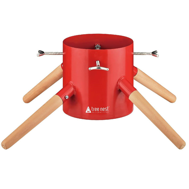 Family Christmas Tree Stand - Medium - Red