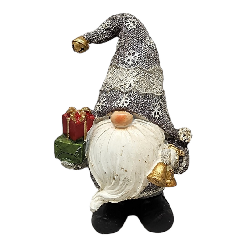 Holiday Gnome Figurine - 6 Inch -