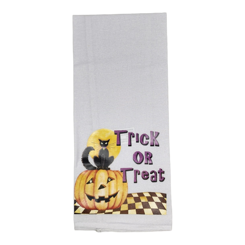 Halloween Tea Towel - Trick or Treat