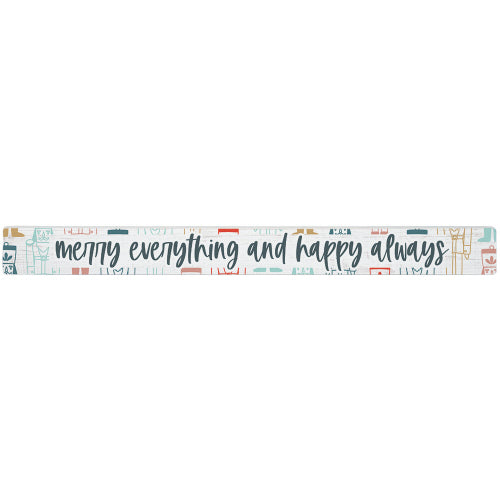 16 inch Shelf Sitter Sign - Merry Everything