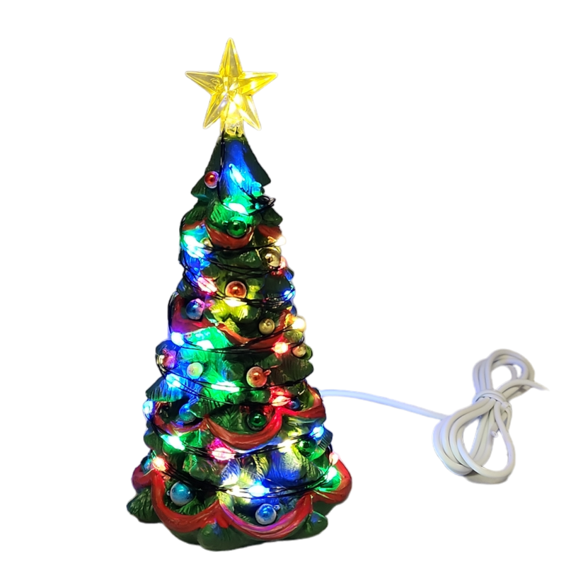 Joyful Christmas Tree - Lighted - 5 Inch