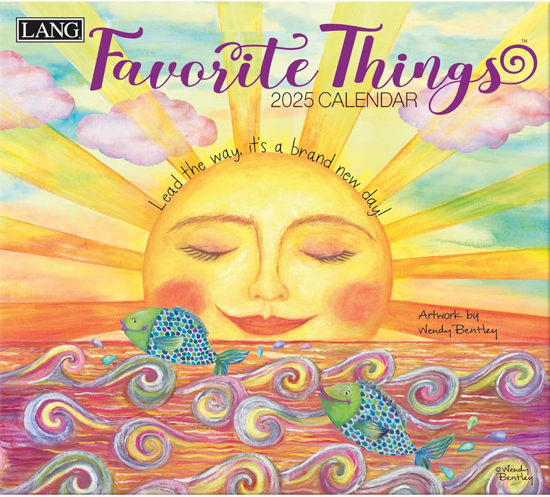 2025 Favorite Things Wall Calendar