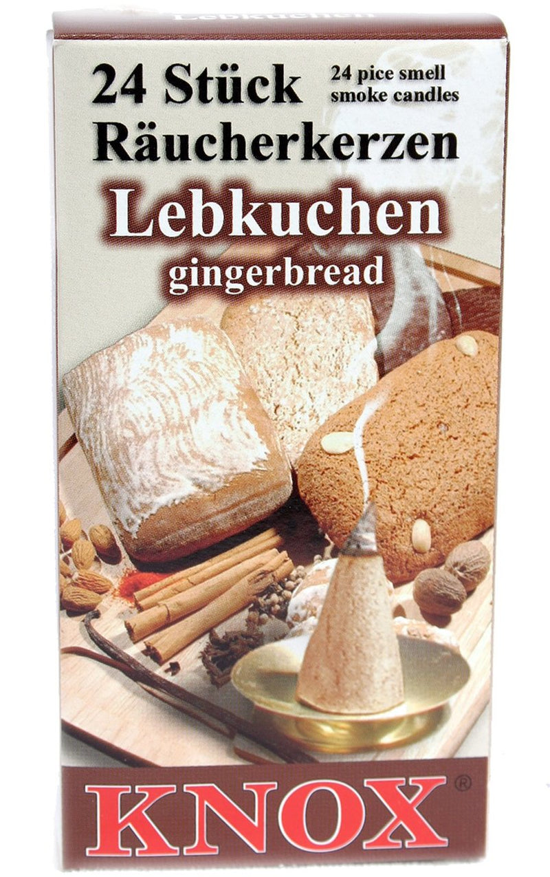 Knox German Scented Incense Cones (Pack Of 24) - Gingerbread