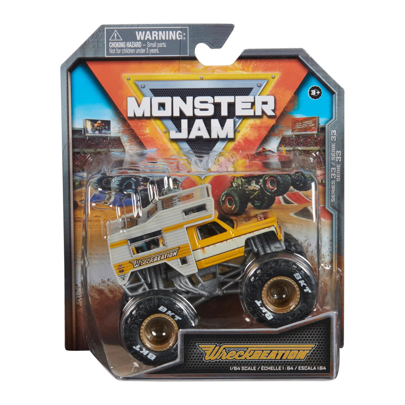 Monster Jam - 1:64 Scale Die Cast - Wreckreation