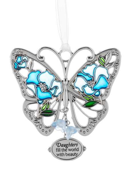 Butterfly Kisses Ornament -