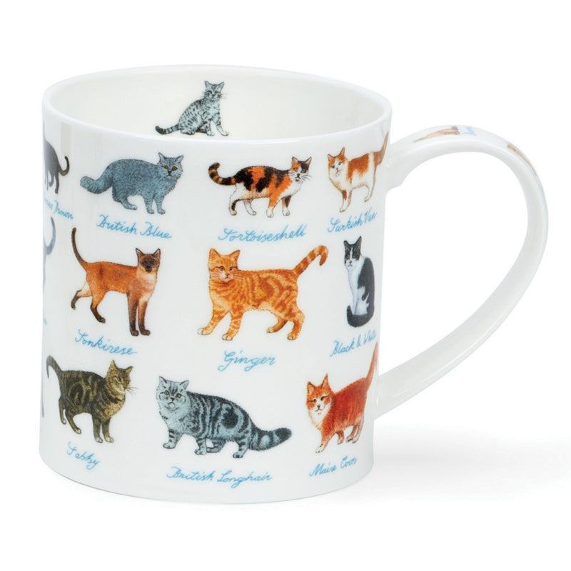 On The Farm - Cats - Fine Bone China Mug Ornkey Style By Dunoon