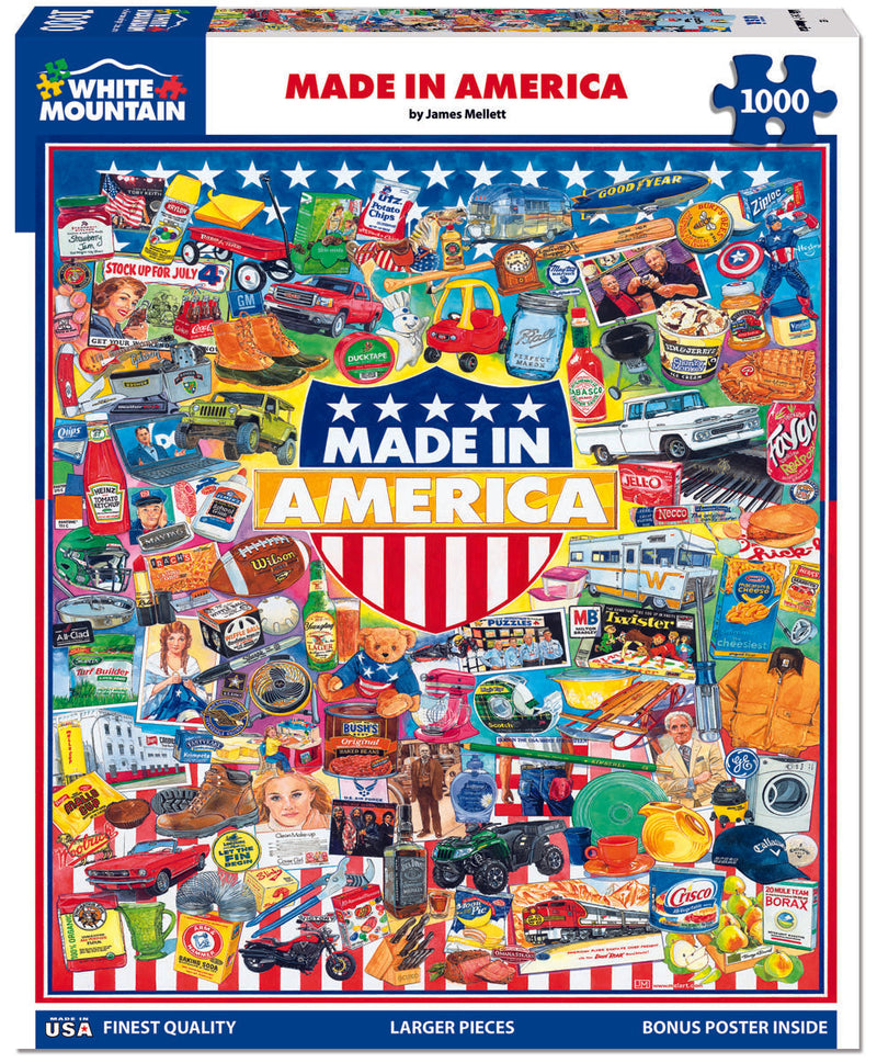 Made In America - 1000 Piece Jigsaw Puzzle