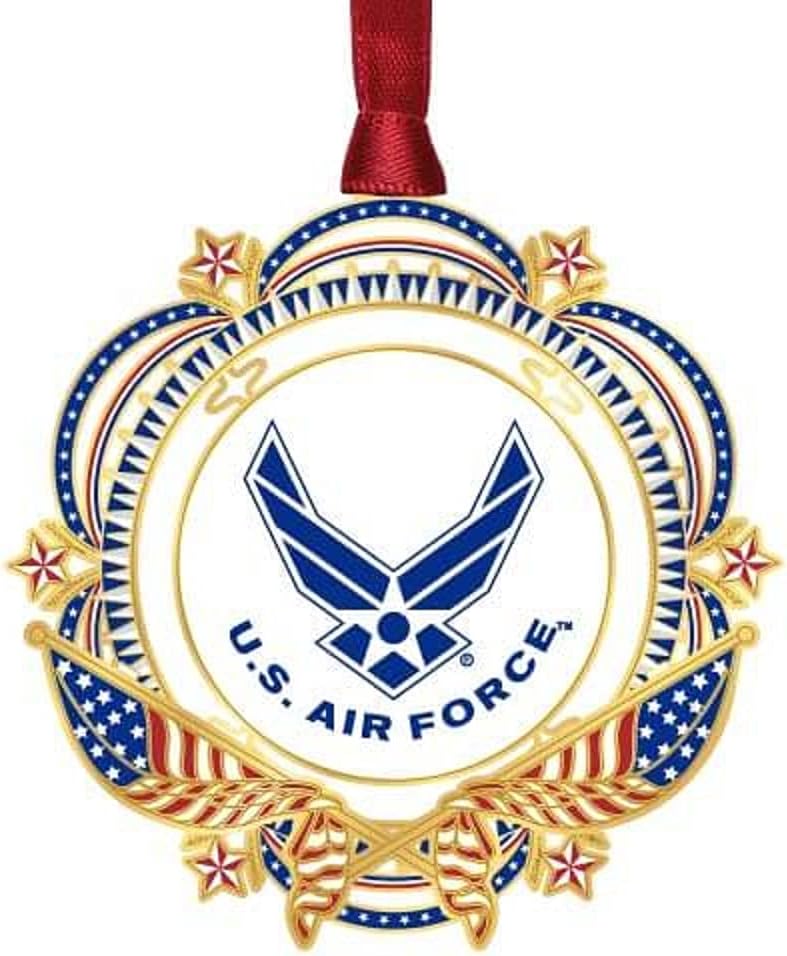 Patriotic US Airforce Ornament