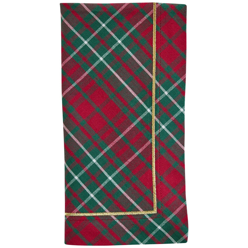 Patricia Heaton Home Saint Nicholas Tartan Napkin