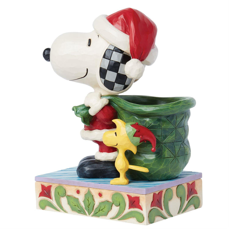 Snoopy Santa and Elf Woodstock