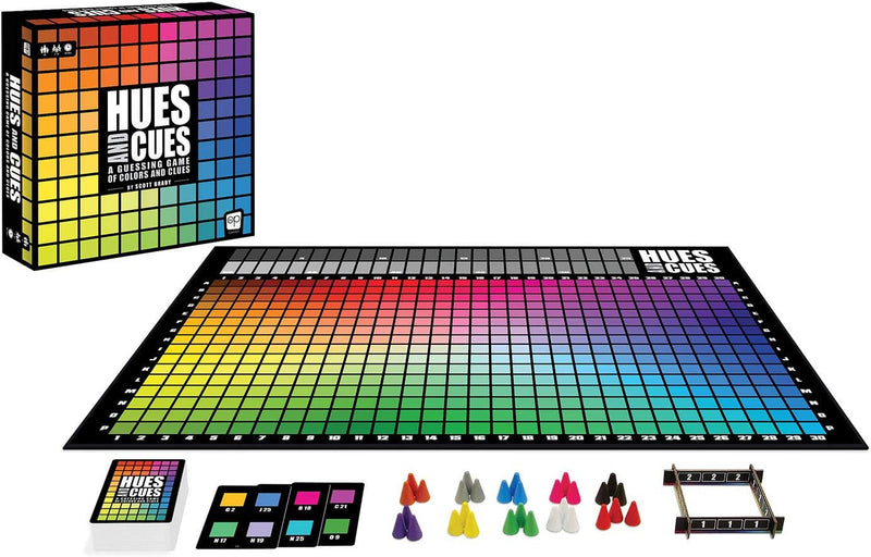 HUES and CUES - A Vibrant Color and Clue Guessing Game