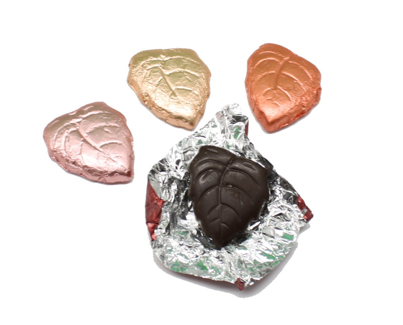 Milk Chocolate - Foil Leaf