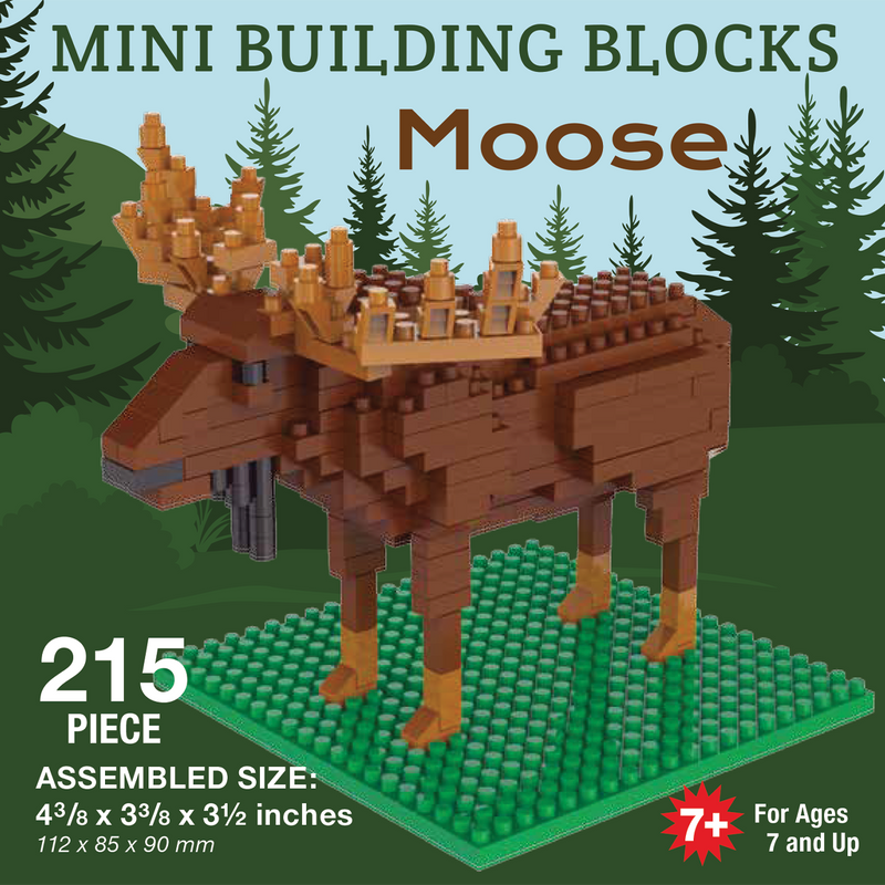 Mini Building Blocks - Moose