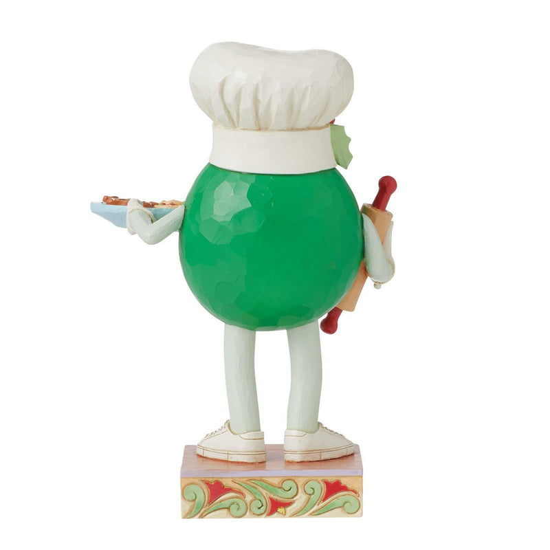 M&M'S Green Charact With Cookies Figurine