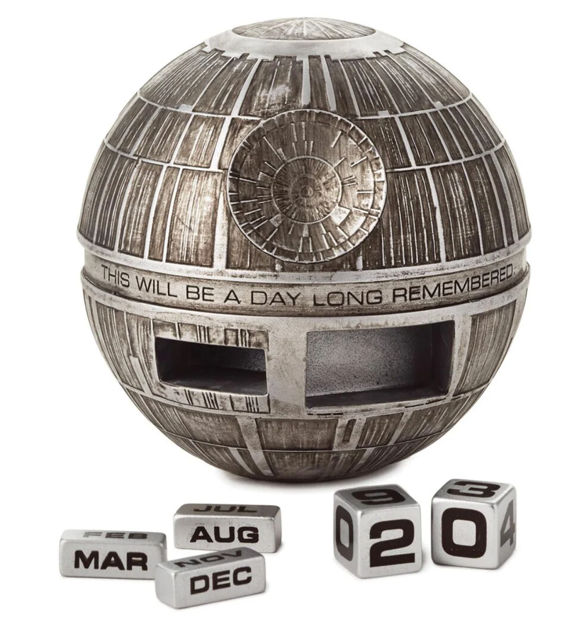 Star Wars Death Star Perpetual Calendar