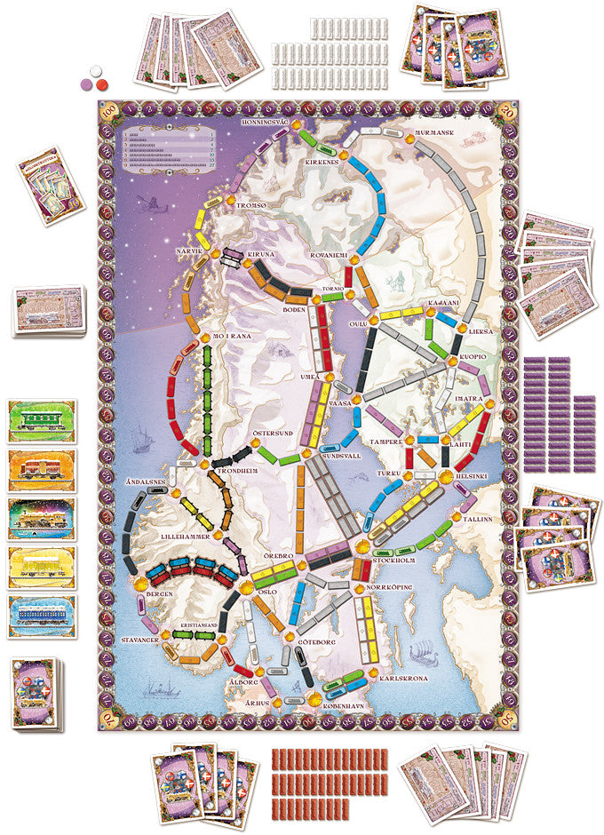 Ticket To Ride Nordic Countries