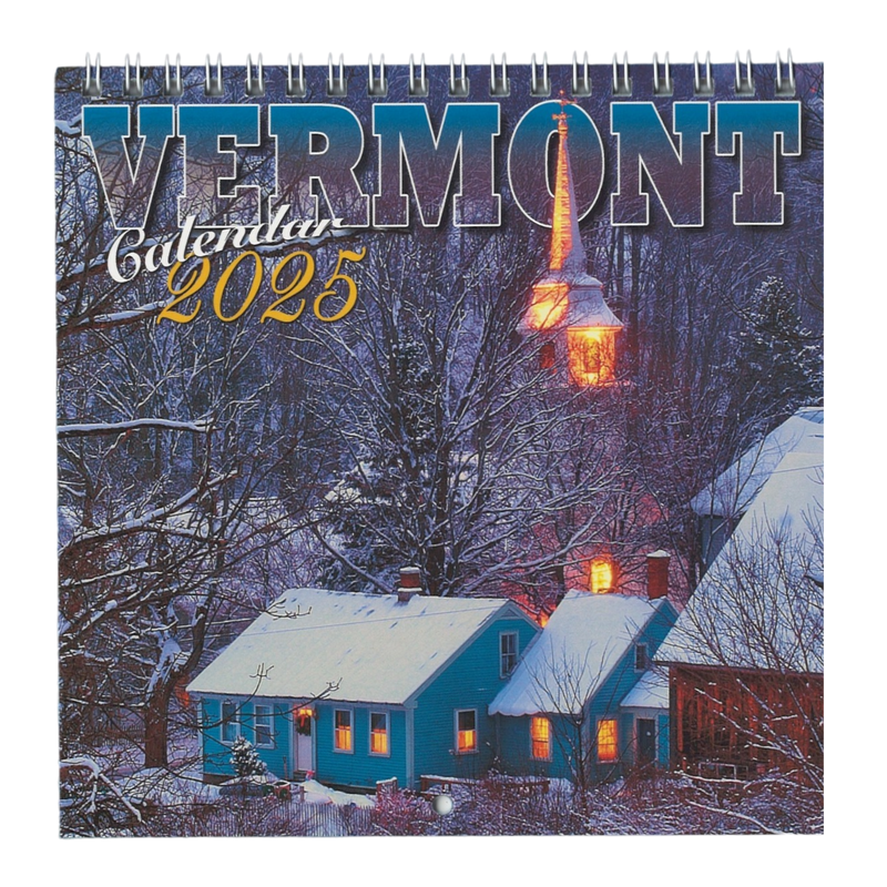 Vermont 2025 Mini Wall Calendar