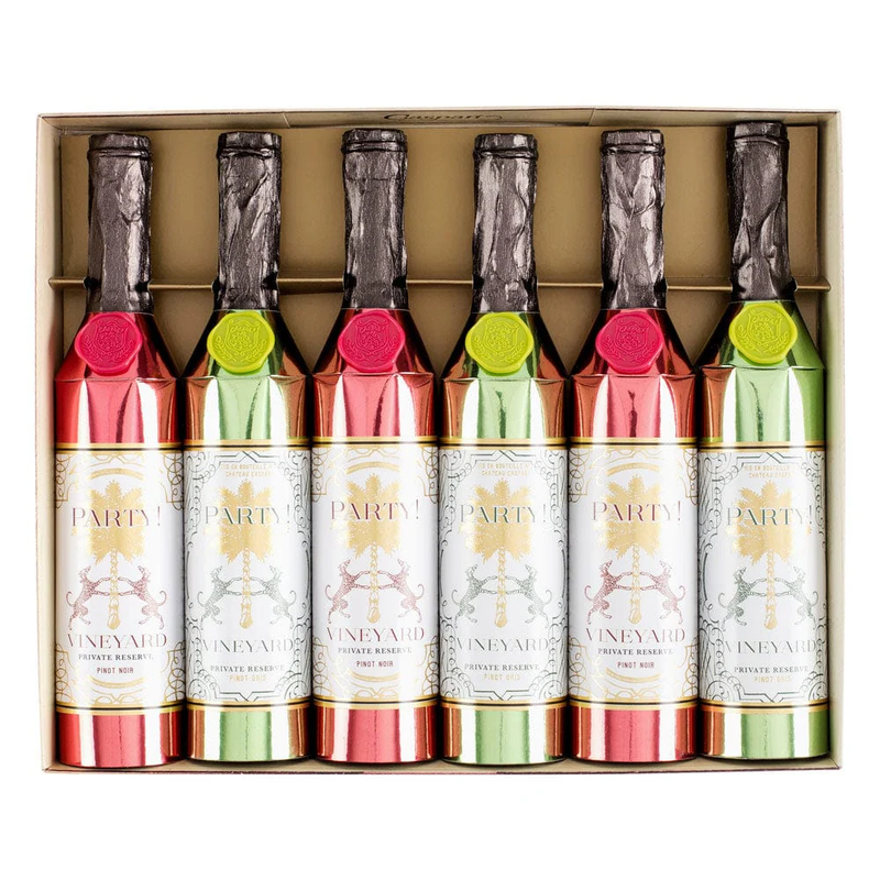 Wine Tasting Celebration Crackers - 6 Crackers - 10 Inch