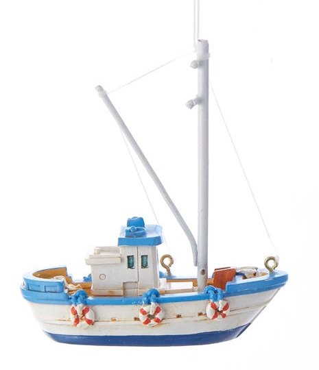 Fishing Vessel Ornament - Style 2