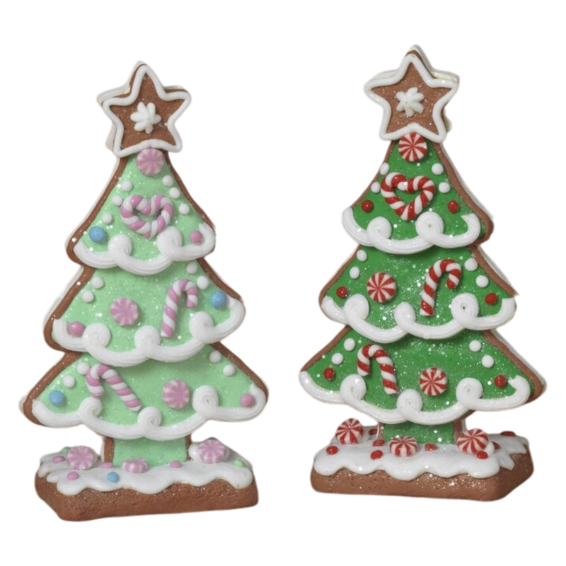 Gingerbread Christmas Tree - 6 Inch -