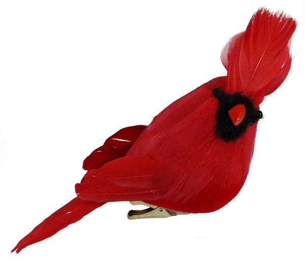 Clip-on Red Cardinal Ornament