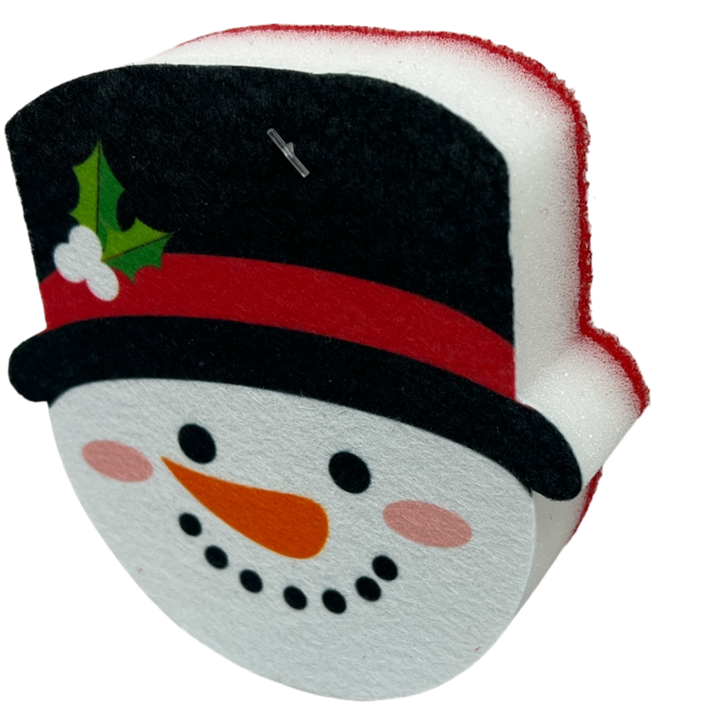 Holiday Sponge - Snowman