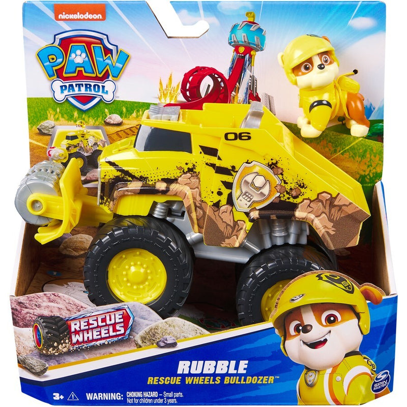 Paw Patrol Rescue Wheels Rubble Bulldozer