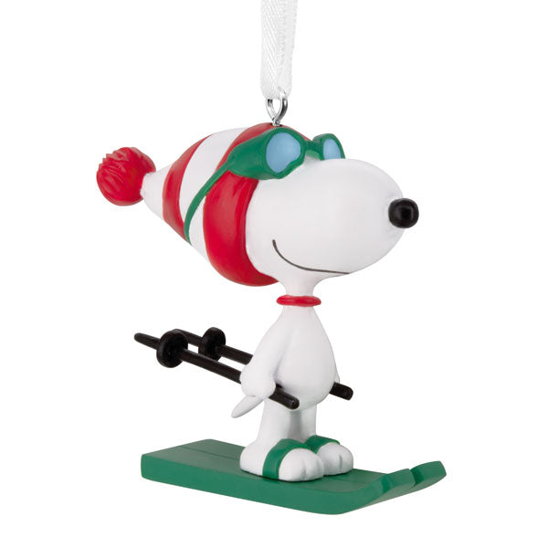 Snoopy Skiing Ornament