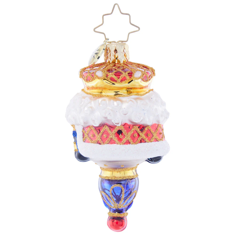 Christopher Radko Little Gem Glass Ornament - Royal Nutcracker