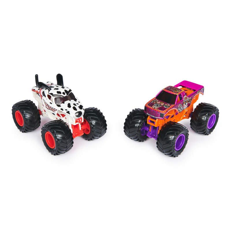 Monster Jam - 1:64 scale die-cast 2-Pack - Monster Mutt VS Calavera