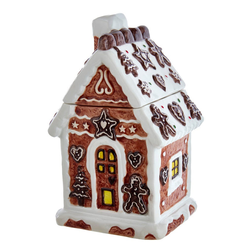 Gingerbread House Cookie Jar - 10 Inch