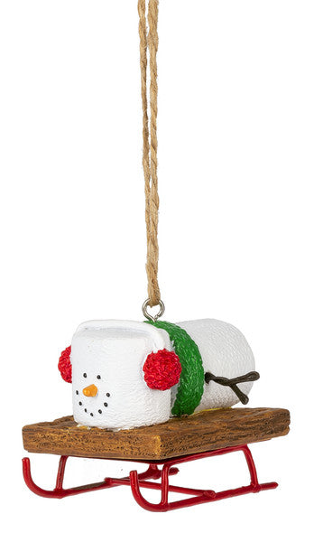 Smore Sledding Ornament