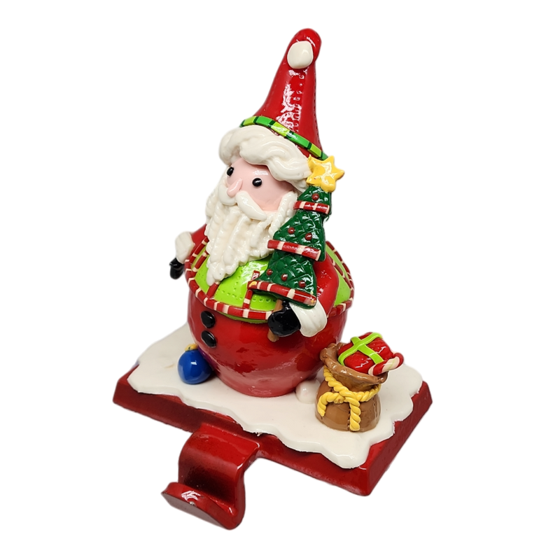 Whimsical Santa Stocking Hanger