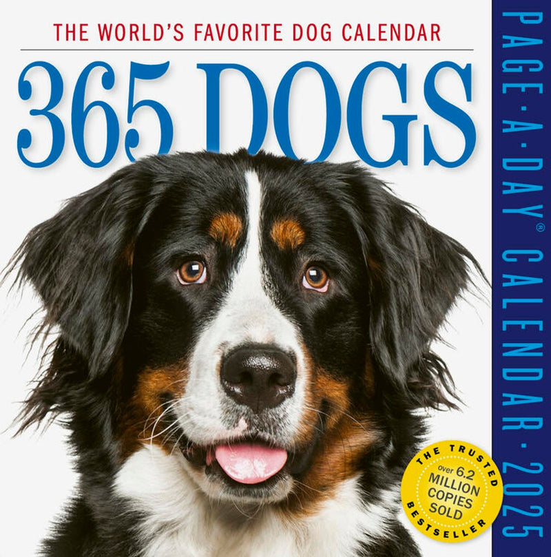 365 Dogs Page-A-Day Calendar 2025: The World's Favorite Dog Calendar