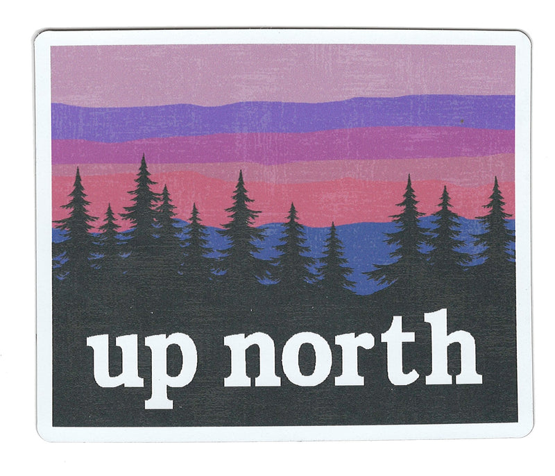 Large Flex Magnet - Up North Forest Scene