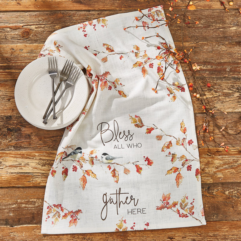 Fall Blessings Dish Towel